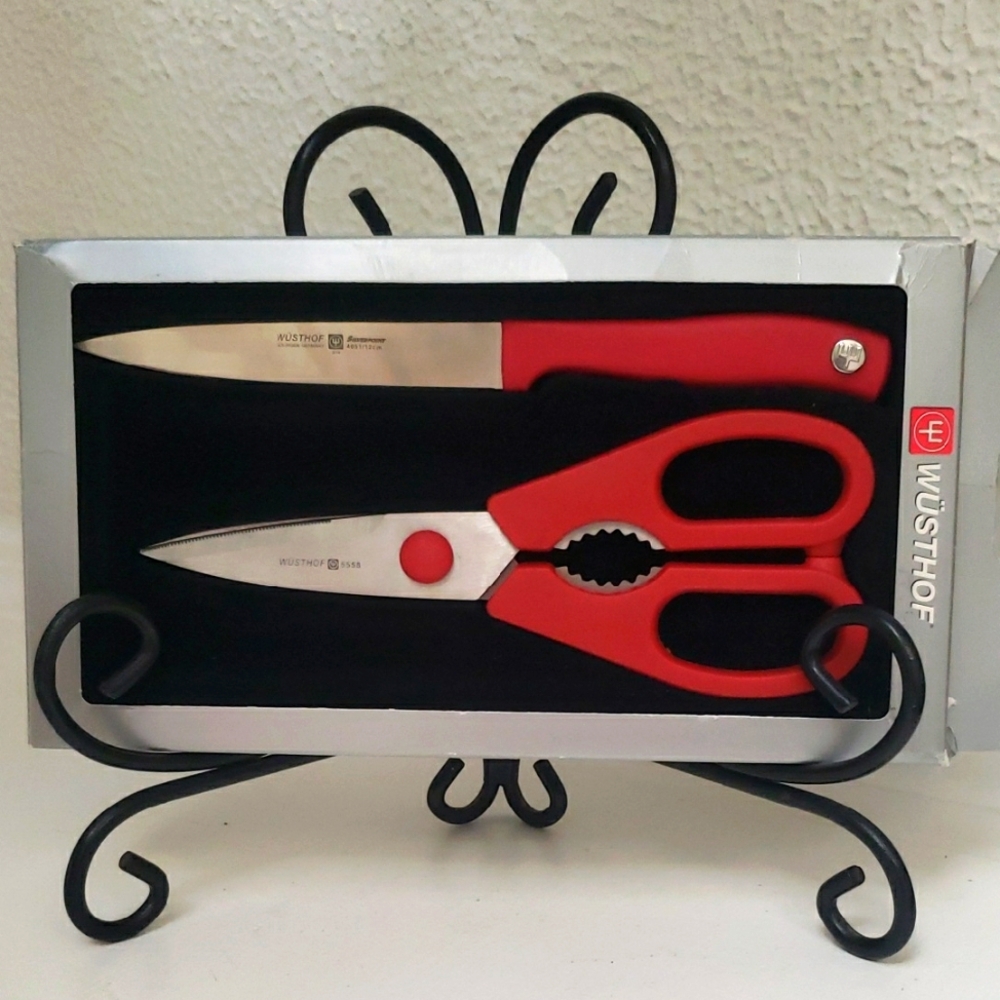 WÜSTHOF Silverpoint 2-Pc. Paring 4.7" Blade Knife and Pull-Apart Shears